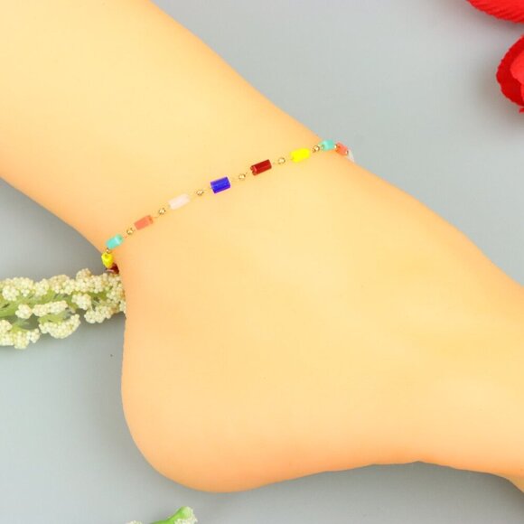 "Handmade Anklet – A Stylish Choice for Women, Thoughtful Gift Idea, EVCH1352 - Picture 10 of 10